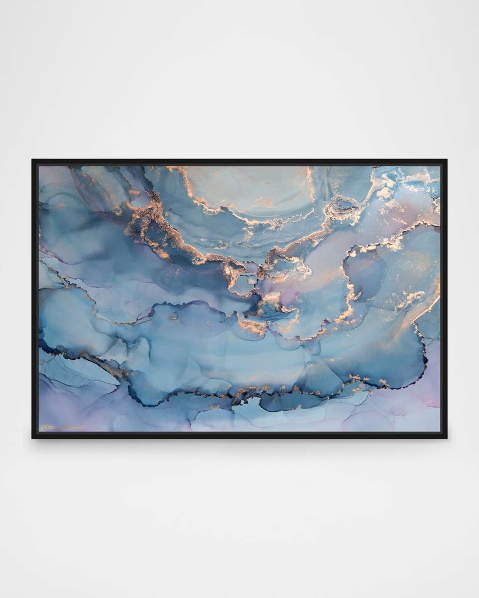 "Glitter Enthusiast" Alli Framed Giclee Wall Art